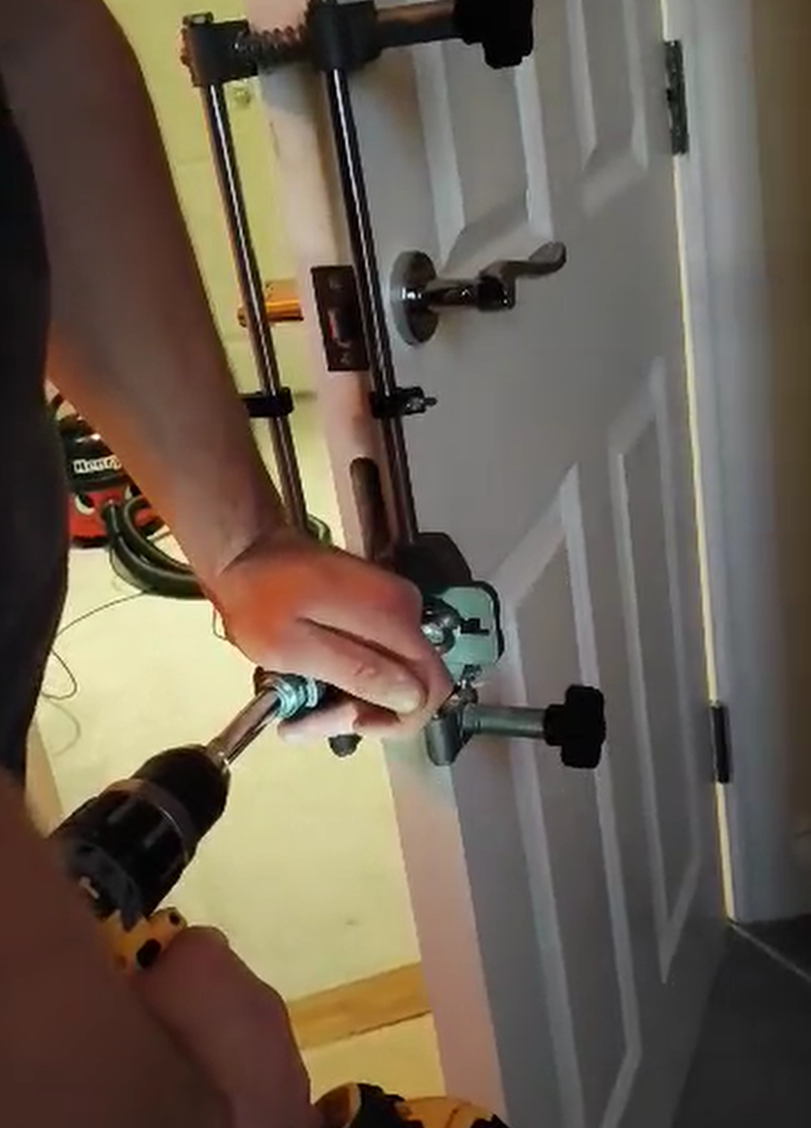 Professional locksmith team